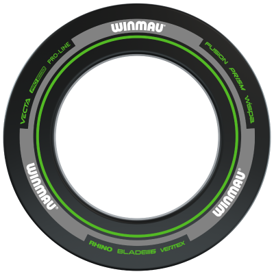 Winmau Advance Black & Green Surround